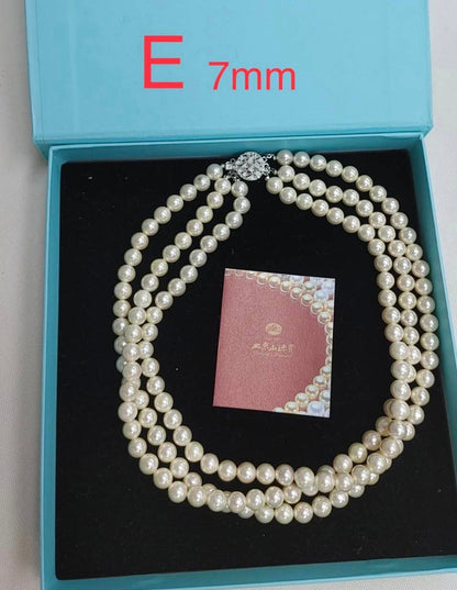 Lucoral & Lupearl pearl necklace