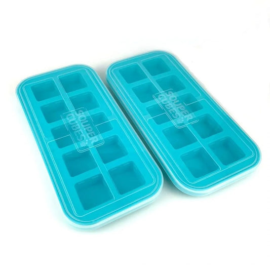 Souper Cubes 2 Tablespoon - Aqua (2 Pack)