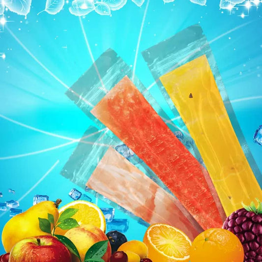 50 PCS Ice Mold Bags Disposable Popsicle Bags