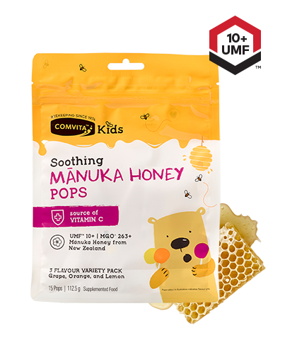 Kids Soothing Pops With UMF™ 10+ Mānuka Honey