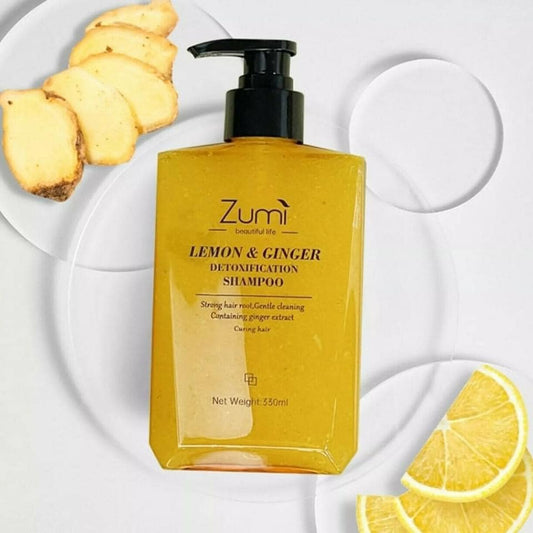 Zumi-Lemon & Ginger Detoxification Shampoo 330ml X 2 bottles